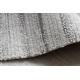 Tapis FROJE 1774 Lignes – Style scandinave, texturé, moderne gris