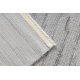 Tapis FROJE 1774 Lignes – Style scandinave, texturé, moderne gris