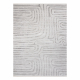 Tapis FROJE 1774 Lignes – Style scandinave, texturé, moderne gris