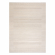 FROJE 3614 Lines, frame Carpet – Scandinavian style, textured, modern cream / beige