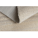 FROJE 3614 Lines, frame Carpet – Scandinavian style, textured, modern cream / beige