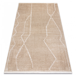 Covor FROJE 1753 Boho Lines – stil scandinav, texturat, modern bej 