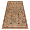 Dywan wełniany NAIN Ornament, ramka 1642/51355 beż / bordo