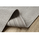 Moquette CASABLANCA LOOM argent, bouclé, doux, intérieur et extérieur