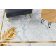 MIRO 51518.806 covor lavabil Frunze, cadru anti-alunecare - gri / aur - SECUNDAR-COTATI PRODUSUL