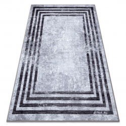 MIRO 51325.805 plovimo kilimas geometrinis, linijos - pilkas - ANTROS KLASĖS PRODUKTAS