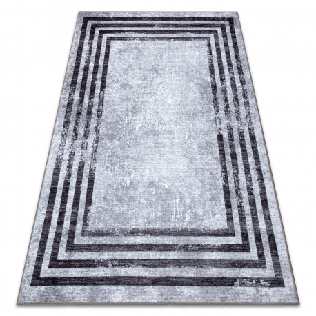 MIRO 51325.805 plovimo kilimas geometrinis, linijos - pilkas - ANTROS KLASĖS PRODUKTAS