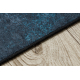 Tapis lavable ANDRE 1173 mosaïque, géométrique antidérapant - turquoise / or - PRODUIT DE DEUXIÈME QUALITÉ