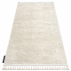 Matta BERBER 9000 grädde Fringe Berber marockansk shaggy - ANDRA-KLASSEN PRODUKT