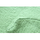 Tapis BUNNY cercle vert IMITATION DE FOURRURE DE LAPIN - PRODUIT DE DEUXIÈME QUALITÉ