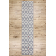 BCF Tapis, tapis de couloir Morad TRELIS Treillis marocain - gris clair - PRODUIT DE DEUXIÈME QUALITÉ