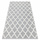 BCF Tapis, tapis de couloir Morad TRELIS Treillis marocain - gris clair - PRODUIT DE DEUXIÈME QUALITÉ