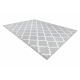 BCF Tapis, tapis de couloir Morad TRELIS Treillis marocain - gris clair - PRODUIT DE DEUXIÈME QUALITÉ