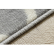 BCF Tapis, tapis de couloir Morad TRELIS Treillis marocain - gris clair - PRODUIT DE DEUXIÈME QUALITÉ