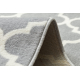 BCF Tapis, tapis de couloir Morad TRELIS Treillis marocain - gris clair - PRODUIT DE DEUXIÈME QUALITÉ