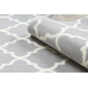 BCF Tapis, tapis de couloir Morad TRELIS Treillis marocain - gris clair - PRODUIT DE DEUXIÈME QUALITÉ