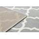 BCF Tapis, tapis de couloir Morad TRELIS Treillis marocain - gris clair - PRODUIT DE DEUXIÈME QUALITÉ