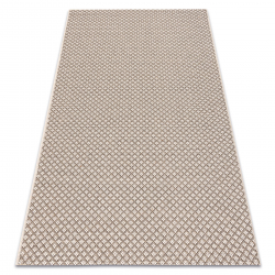 TEPPICH SIZAL FLOORLUX 50002 Rauten champagner / taupe