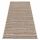 Kilimas sizalio virvelės FLOORLUX 50001 Linijos šampanas / taupe