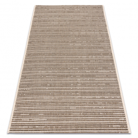 Χαλί SISAL FLOORLUX 50001 Γραμμές σαμπάνια / ταουπέ