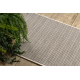 Preproga v videzu sisala FLOORLUX 50001 Linije šampanjec / taupe