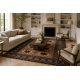 Tæppe villaa KASHQAI 4302 103 orientalsk, ramme beige / grøn