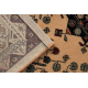 Tæppe villaa KASHQAI 4302 103 orientalsk, ramme beige / grøn