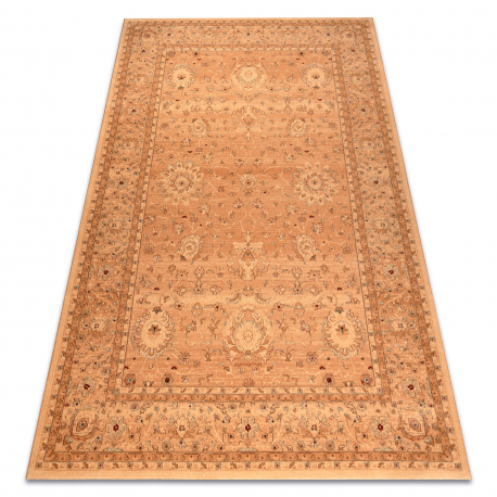 Tæppe villaa KASHQAI 4303 101 orientalsk, ramme, blomster laksefarve