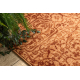 Wool carpet KASHQAI 4341 100 oriental, ornament, vintage salmon color / claret