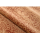 Wool carpet KASHQAI 4341 100 oriental, ornament, vintage salmon color / claret