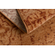 Wool carpet KASHQAI 4341 100 oriental, ornament, vintage salmon color / claret