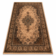 Preproga volna KASHQAI 4355 100 orientalski, okvir, ornament bež / zelena