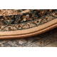 Preproga volna KASHQAI 4355 100 orientalski, okvir, ornament bež / zelena