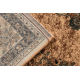 Preproga volna KASHQAI 4355 100 orientalski, okvir, ornament bež / zelena