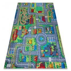 BAMBINO 61500 Πόλη, δρόμοι πλυσίματος τόξο για παιδιά αντιολισθητικό - πράσινο / μπλ