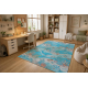 BAMBINO 61540 Waschteppich Ozean, Fische für Kinder Anti-Rutsch - blau / beige