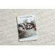 Carpet CASABLANCA PLUS circle cream One-colour, loop - SECOND-RATE PRODUCT