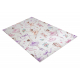 BAMBINO 61600 washing carpet Ballerina, for children anti-slip - cream / pink