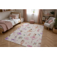 BAMBINO 61600 washing carpet Ballerina, for children anti-slip - cream / pink