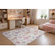 BAMBINO 61600 skalbimo kilimas Balerina vaikams neslystantis - kremas / rožinis