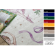 BAMBINO 61600 washing carpet Ballerina, for children anti-slip - cream / pink