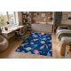 BAMBINO 61580 washing carpet Space, rocket for children anti-slip - navy blue / orange