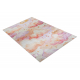 Tapis lavable BAMBINO 61510 Nuages, étoiles pour les enfants antidérapant - crème / rose