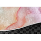 BAMBINO 61510 wastapijt Wolken, sterren voor kinderen antislip - room / roze