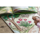 BAMBINO 61520 tæppe skal vaskes Prinsesse, slot for børn skridsikker - creme / lyserød