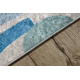 BAMBINO 61460 matto Geometrinen lapsille liukumaton - beige / sininen