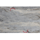 Tapijt FUSION 9613 grijskleuring / donker grijskleuring - Marmer, modern, abstract - TWEEDE-KLASSE PRODUCT