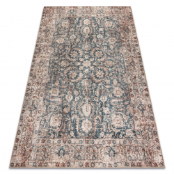 Tapis SAMPLE RIO TEX H0534 Cadre, ornement vert / beige