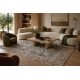 Tapis SAMPLE RIO TEX H0534 Cadre, ornement vert / beige