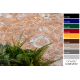 Covor SAMPLE ESTE P1817 Ornament portocaliu